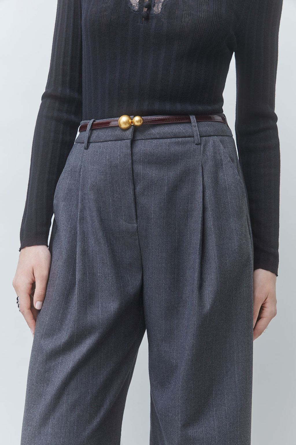 Pantalon Jayce - rayé à pinces
