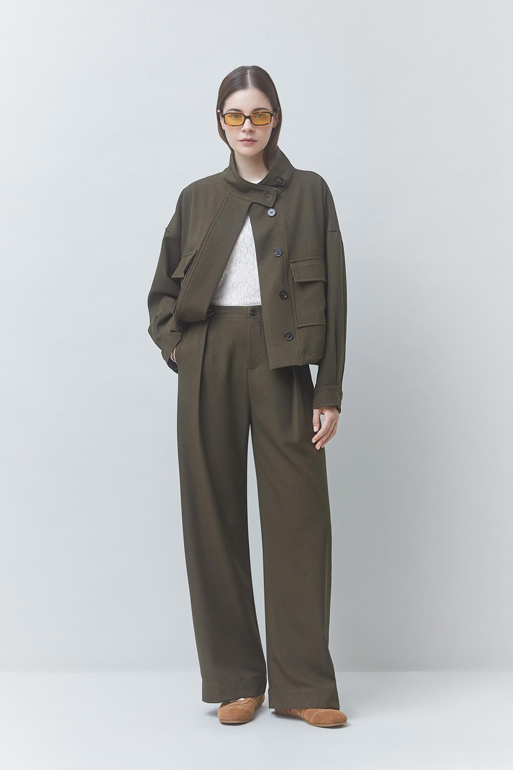Pantalon Jio - large à cordons