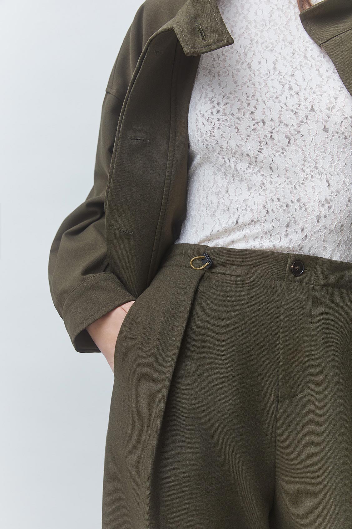 Pantalon Jio - large à cordons
