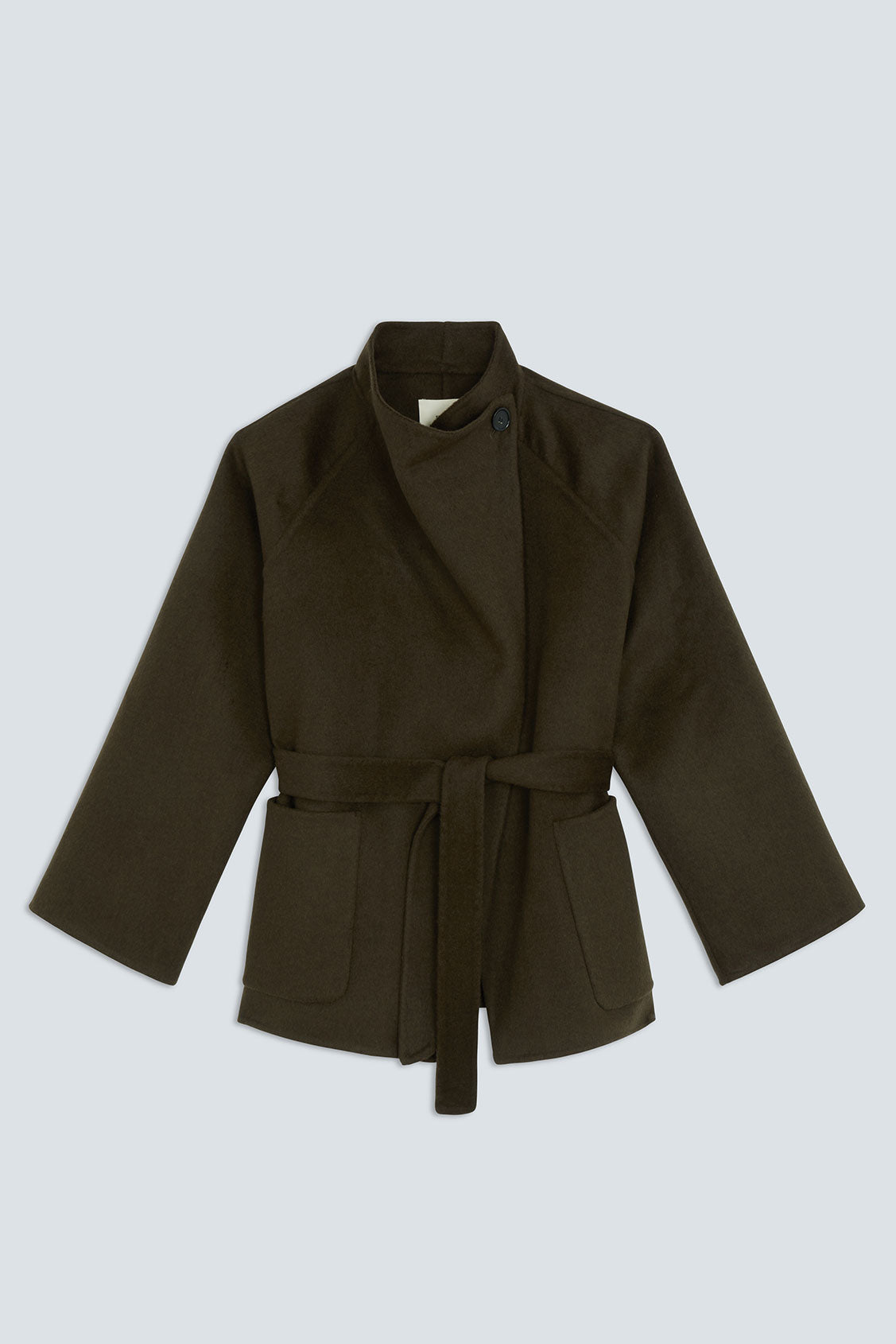 Manteau Elvis - ceinturé en laine