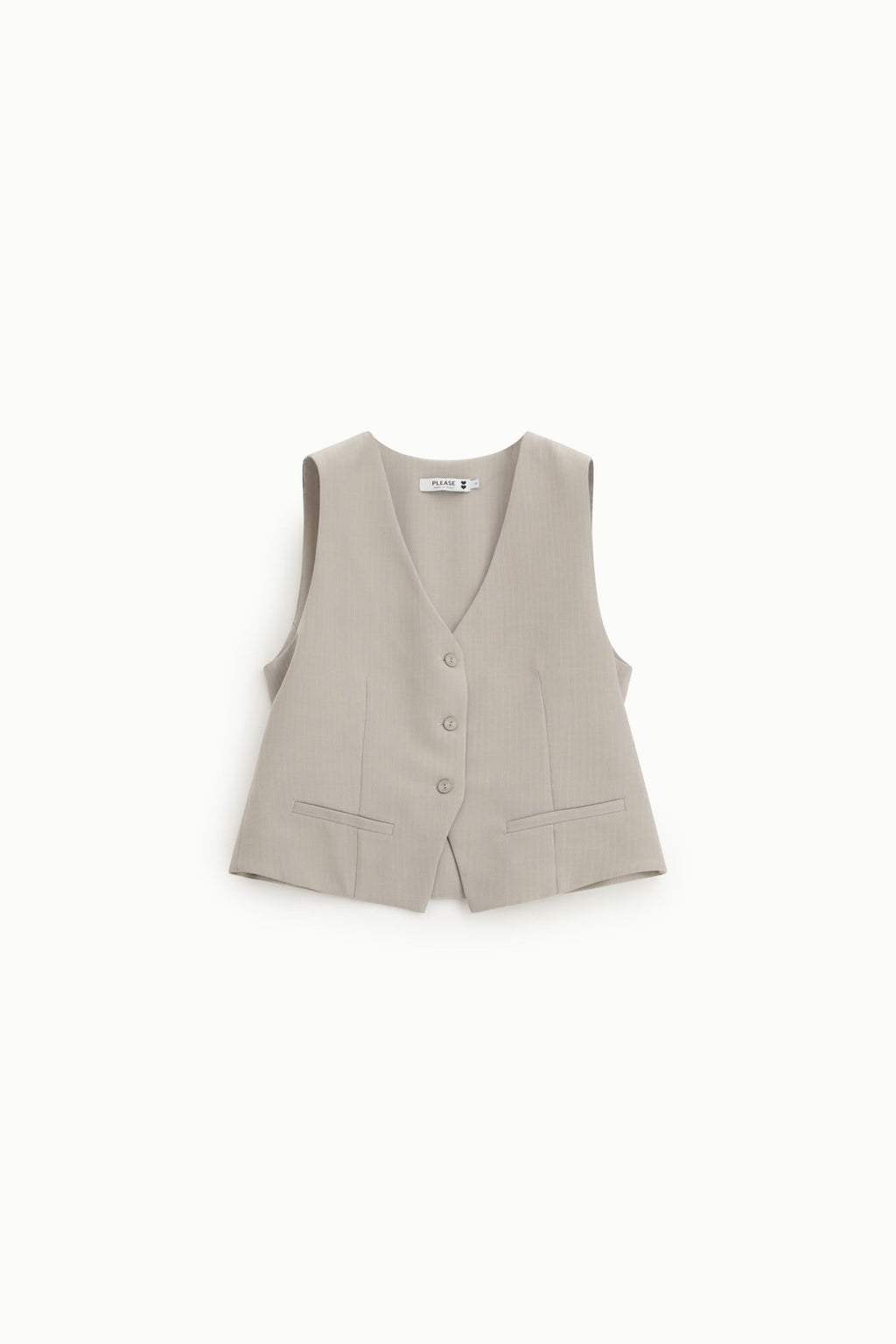 Gilet - beige melange