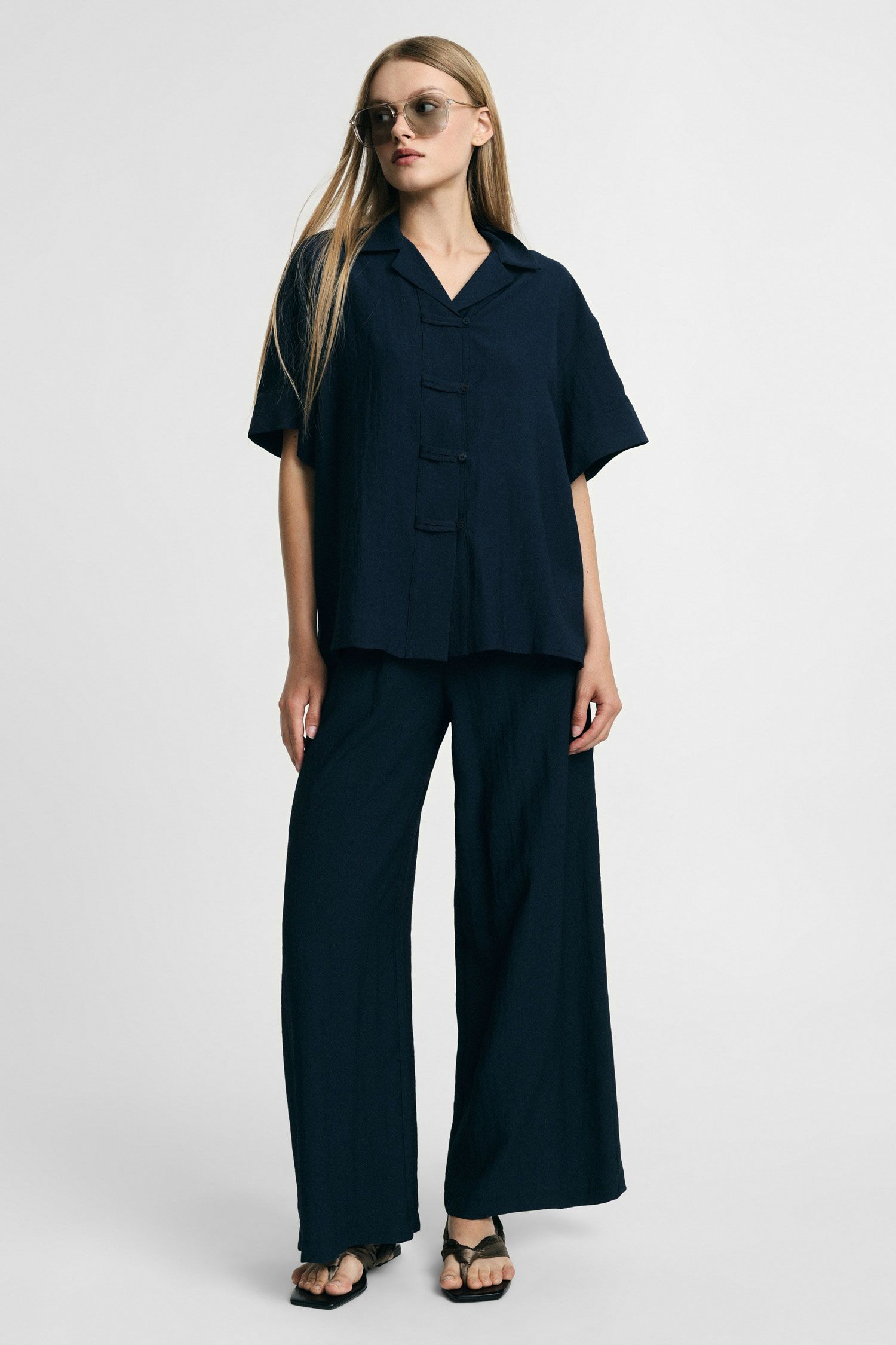 Pantalon blu