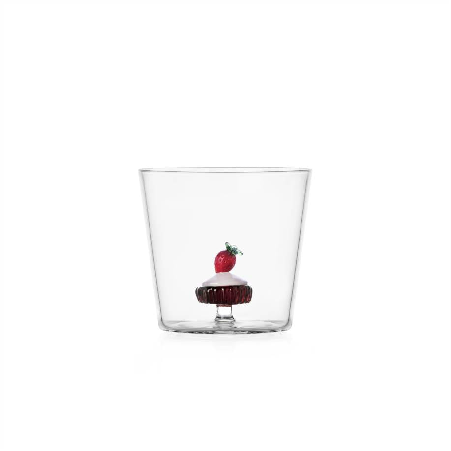 Patisserie - Verre gâteau fraises