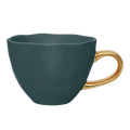 Good Morning cup Cappuccino / Tea Ø11 cm - Blue Green