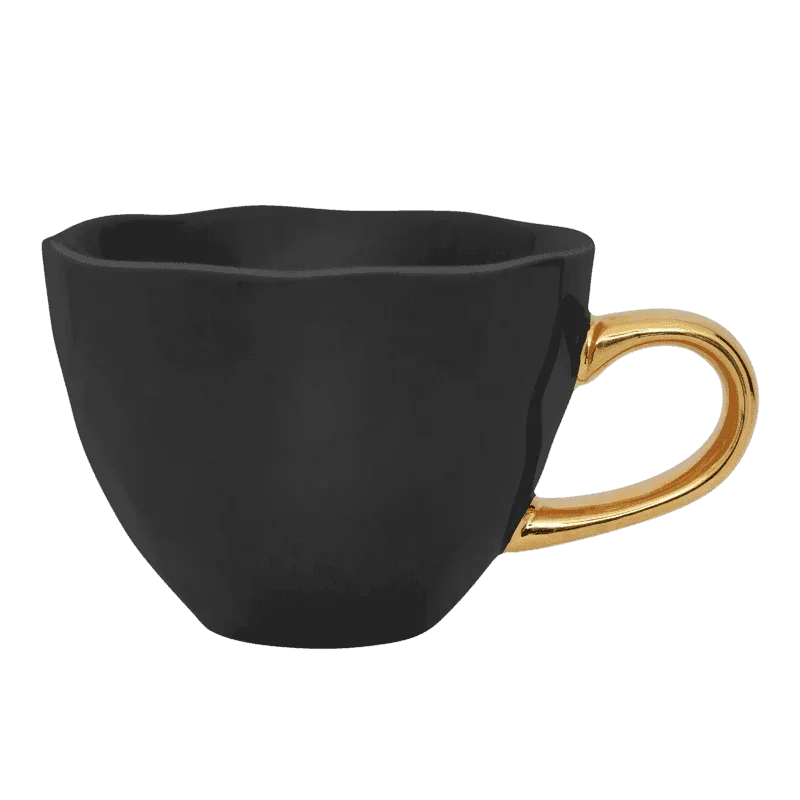 Good Morning cup Cappuccino / Tea Ø11 cm - Black