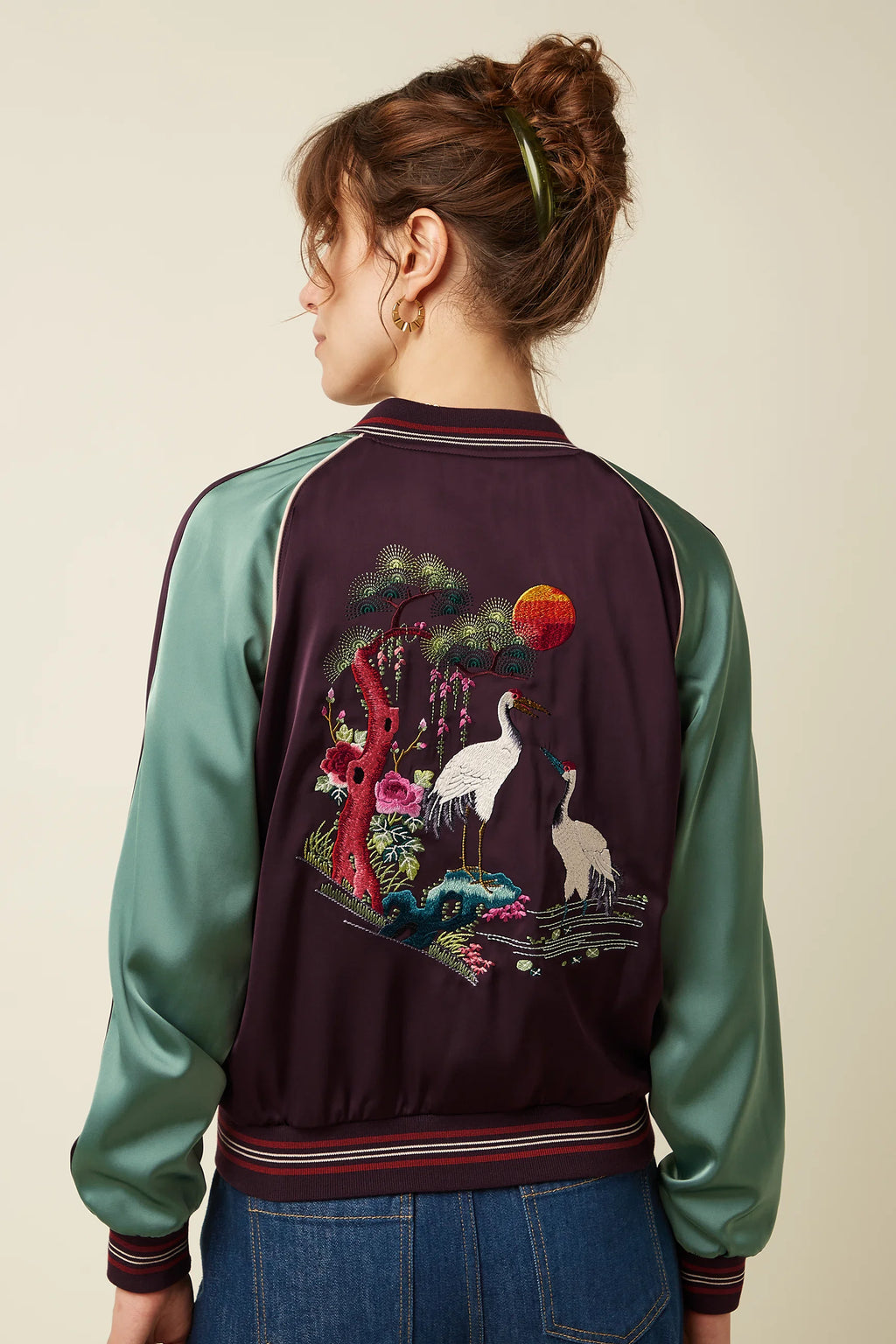 Bomber Veste Dusk - Satin