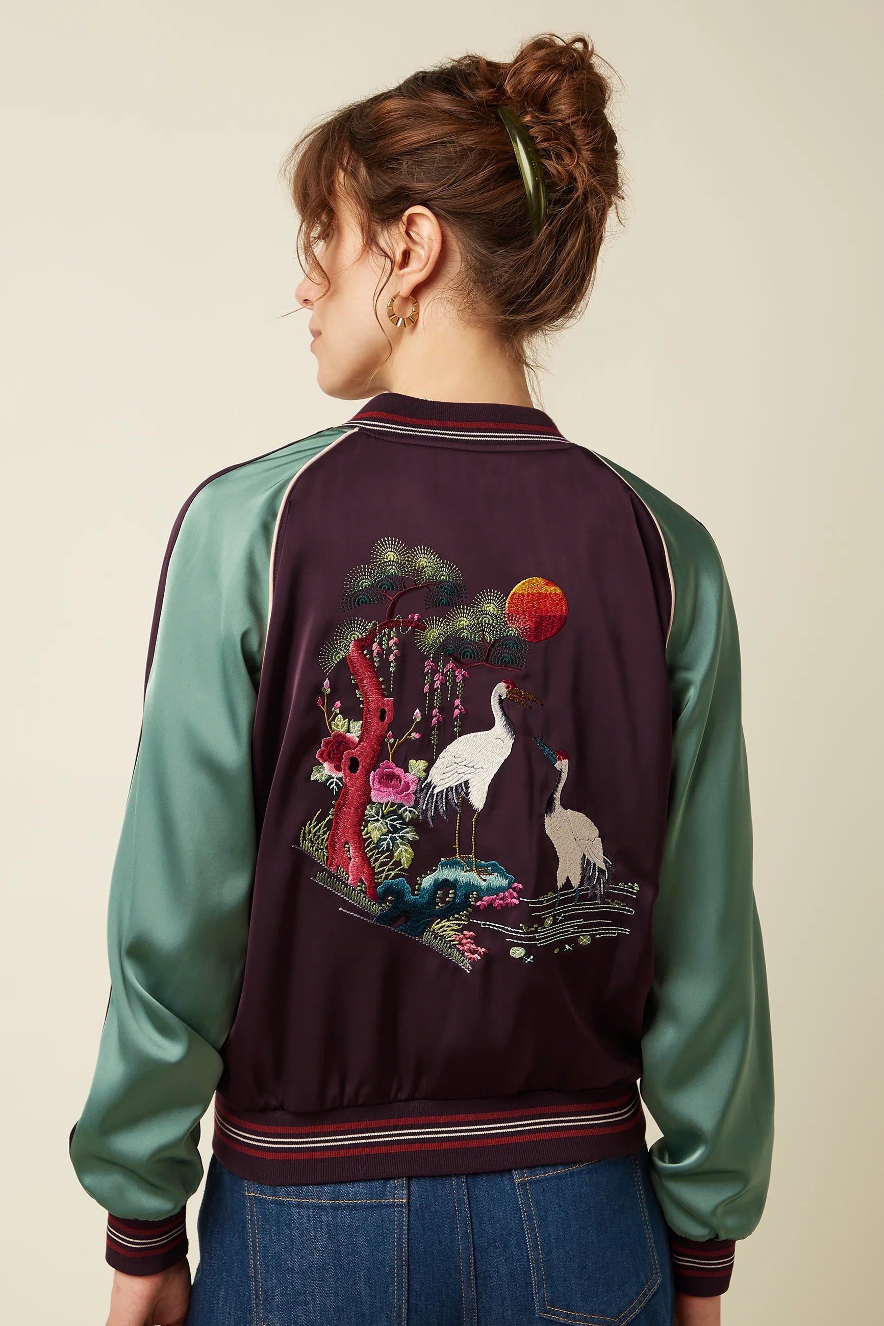 Bomber Veste Dusk - Satin