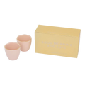 Good Morning egg cup Old Pink, Set of 2, in gift pack