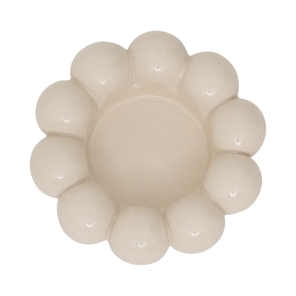 Candle holder Talon, Off white
