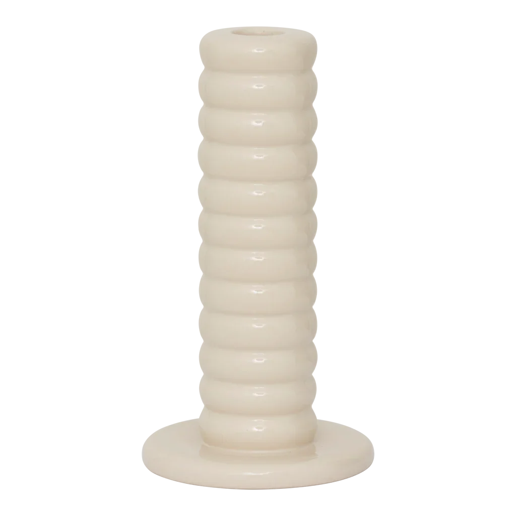 Candle holder Tebongo, Off white