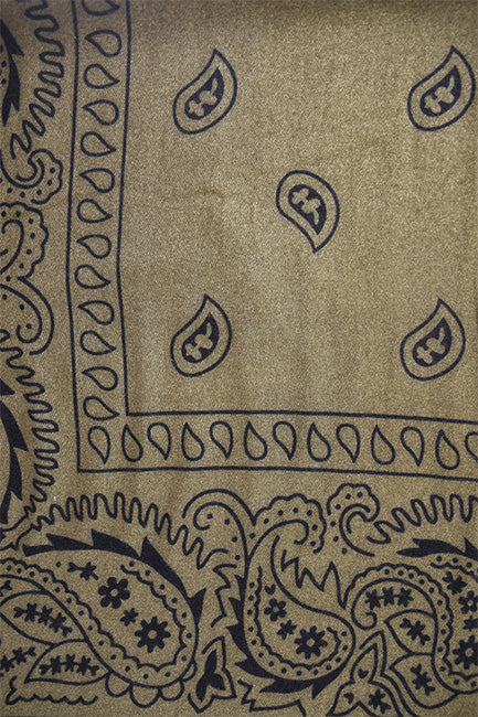 Grand carré bandana - Kaki