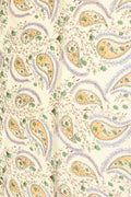 Carrée Satin Motif Cashemire