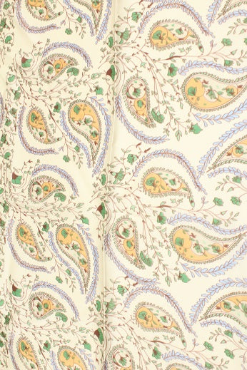 Carrée Satin Motif Cashemire