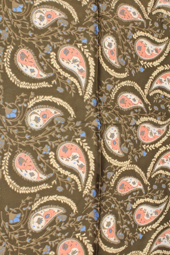 Carrée Satin Motif Cashemire