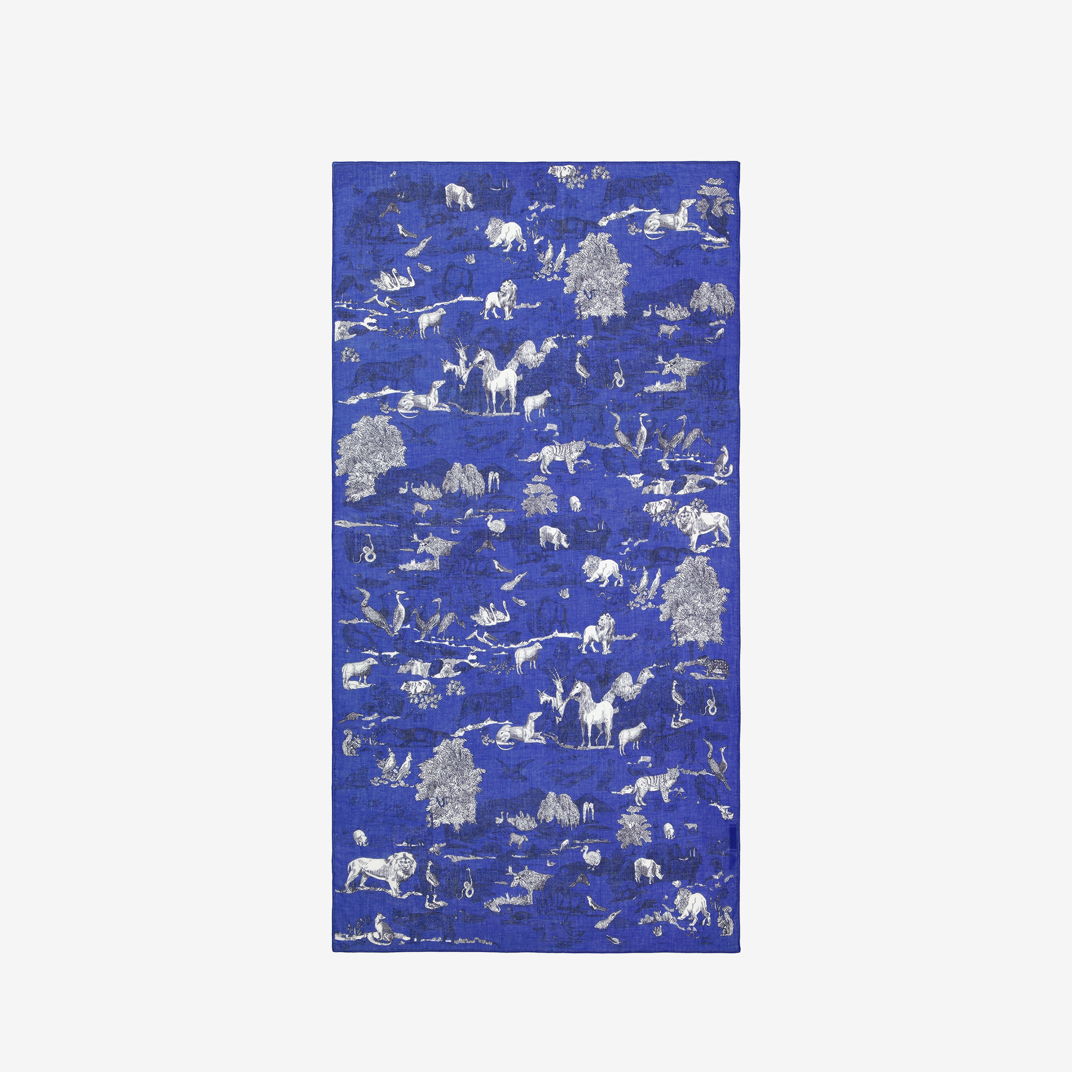 Echarpe 100 - reverie - bleu 2