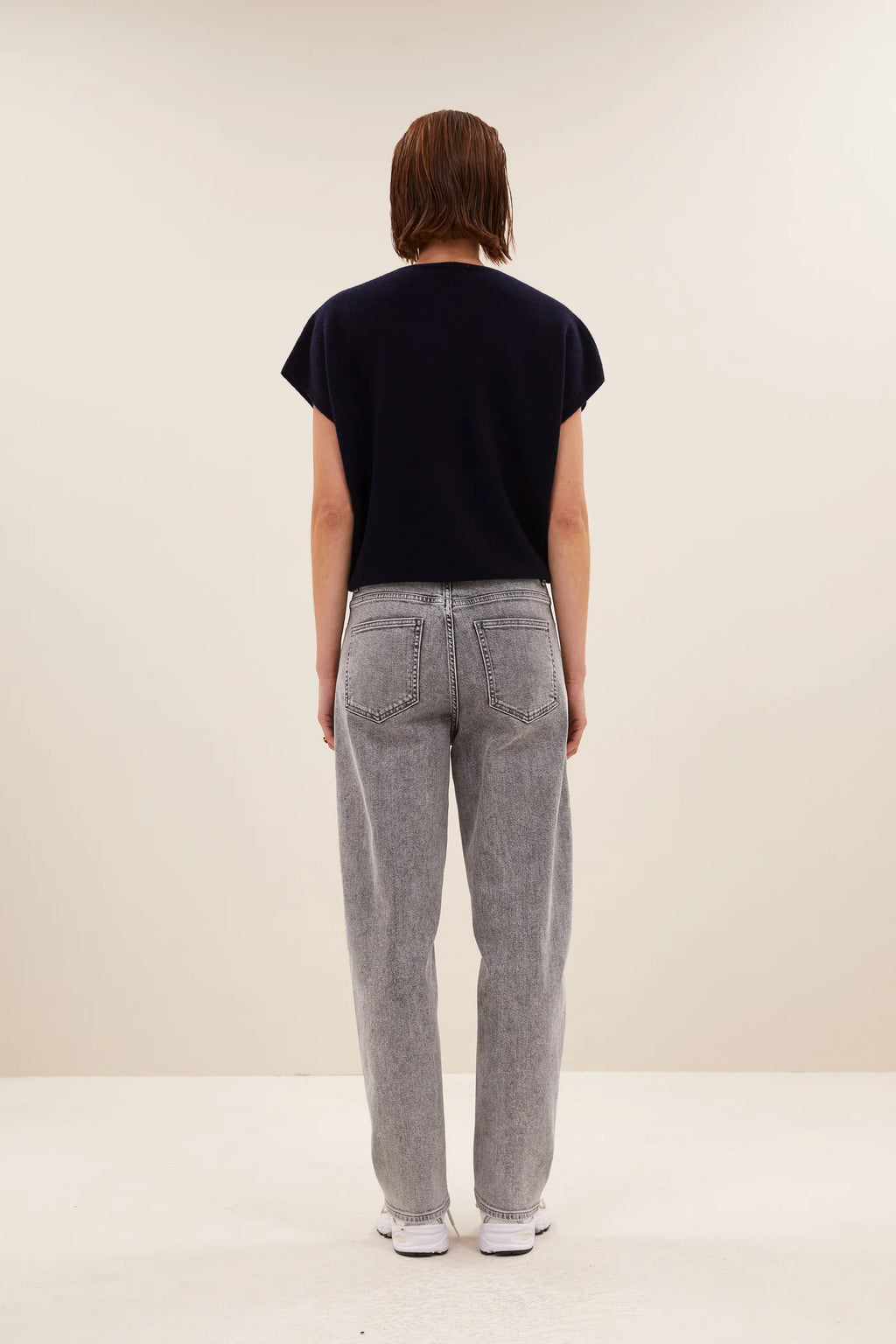 Pullover v neck - midnight