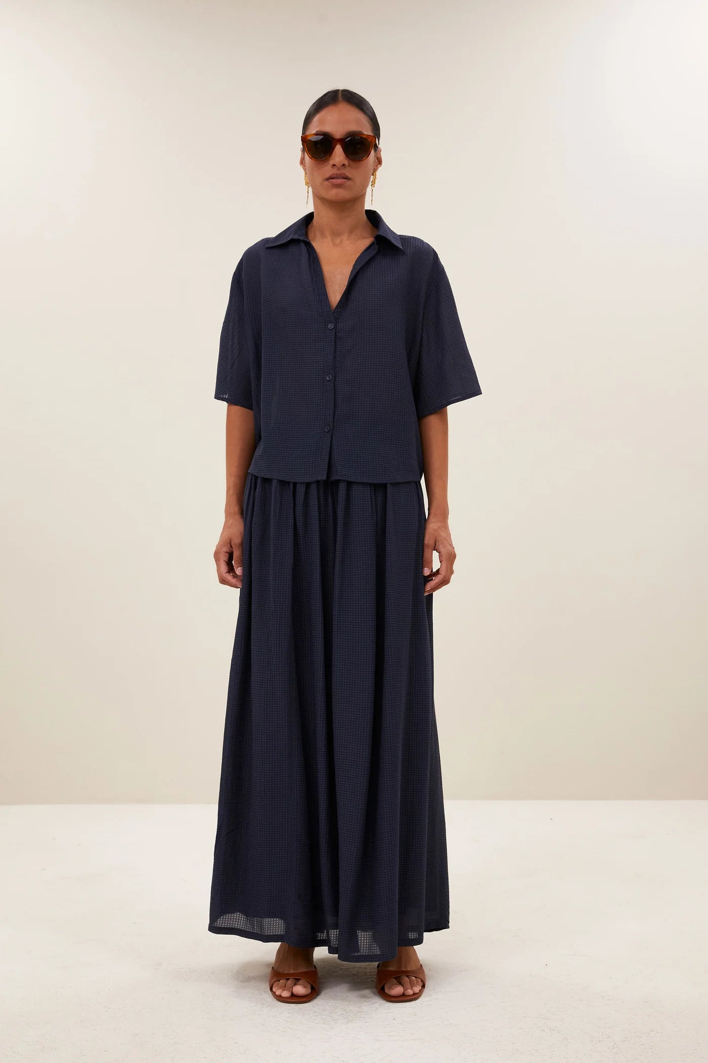 Kick blouse navy blue