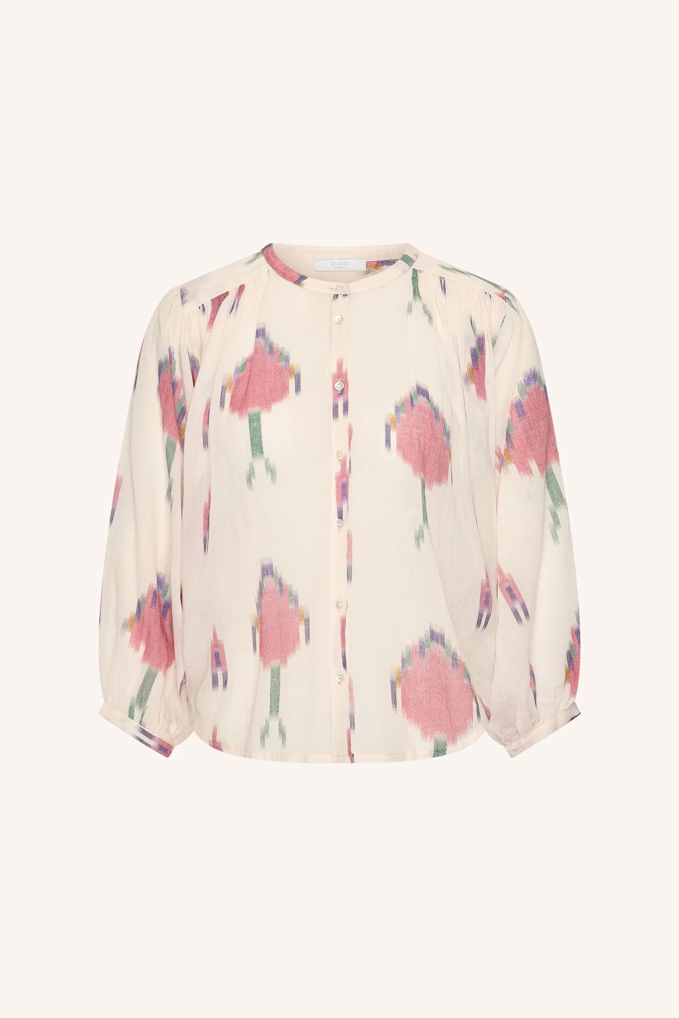 Becky ikat blouse spring ikat