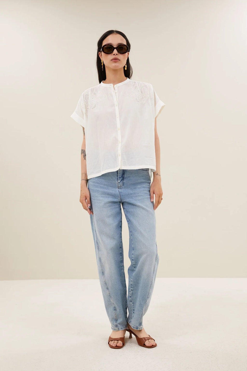 Ally blouse off white