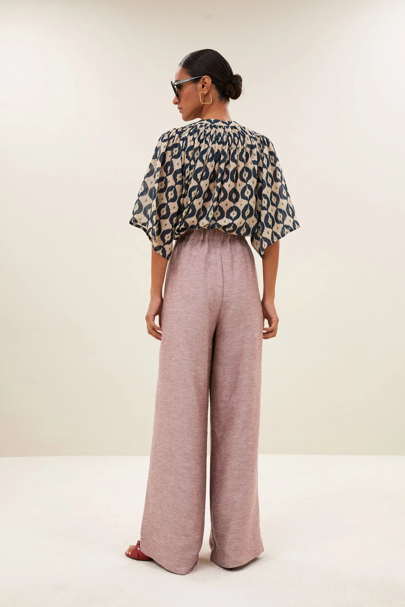 Este goa blouse - goa print