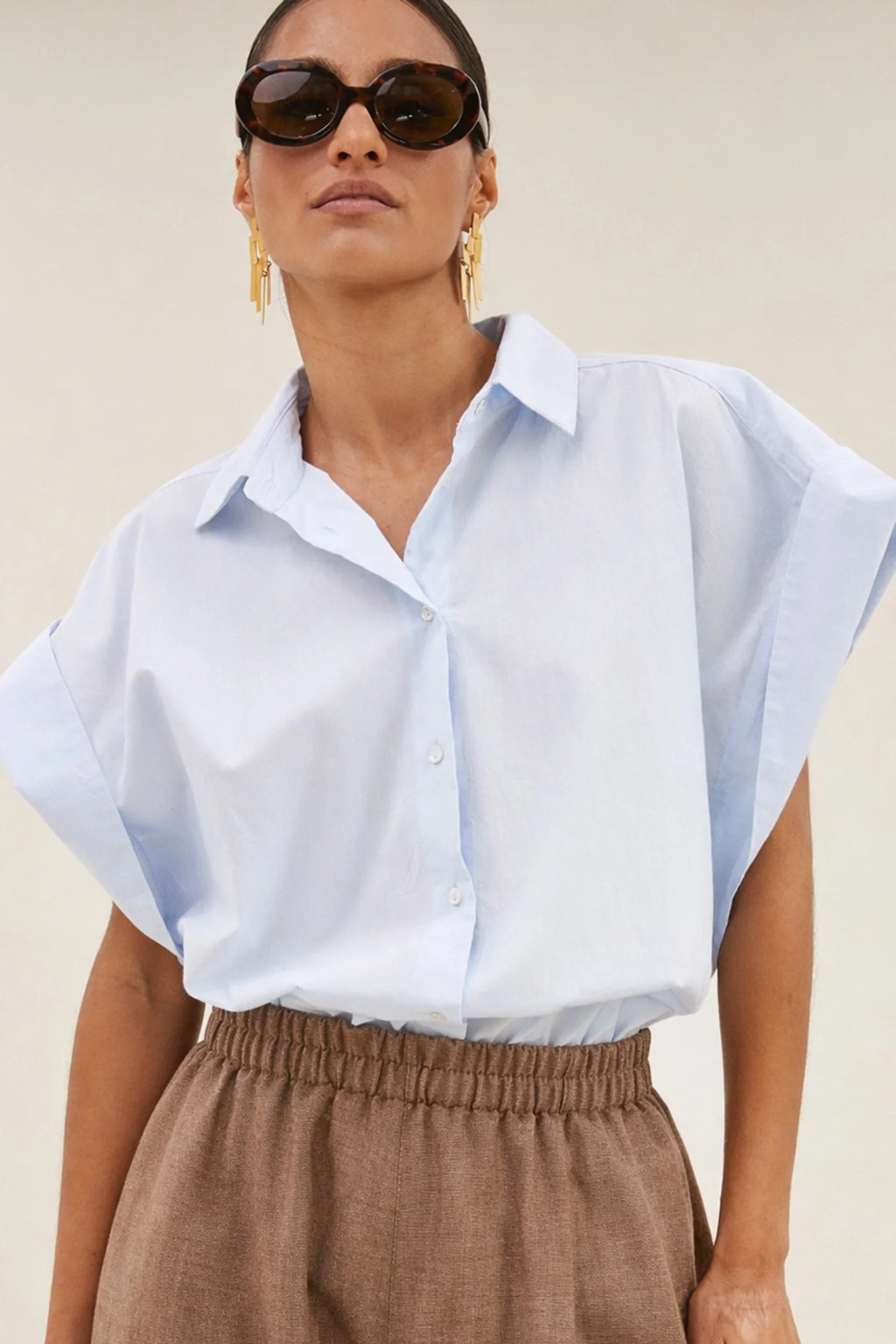 Chemise - pixie chambray blouse