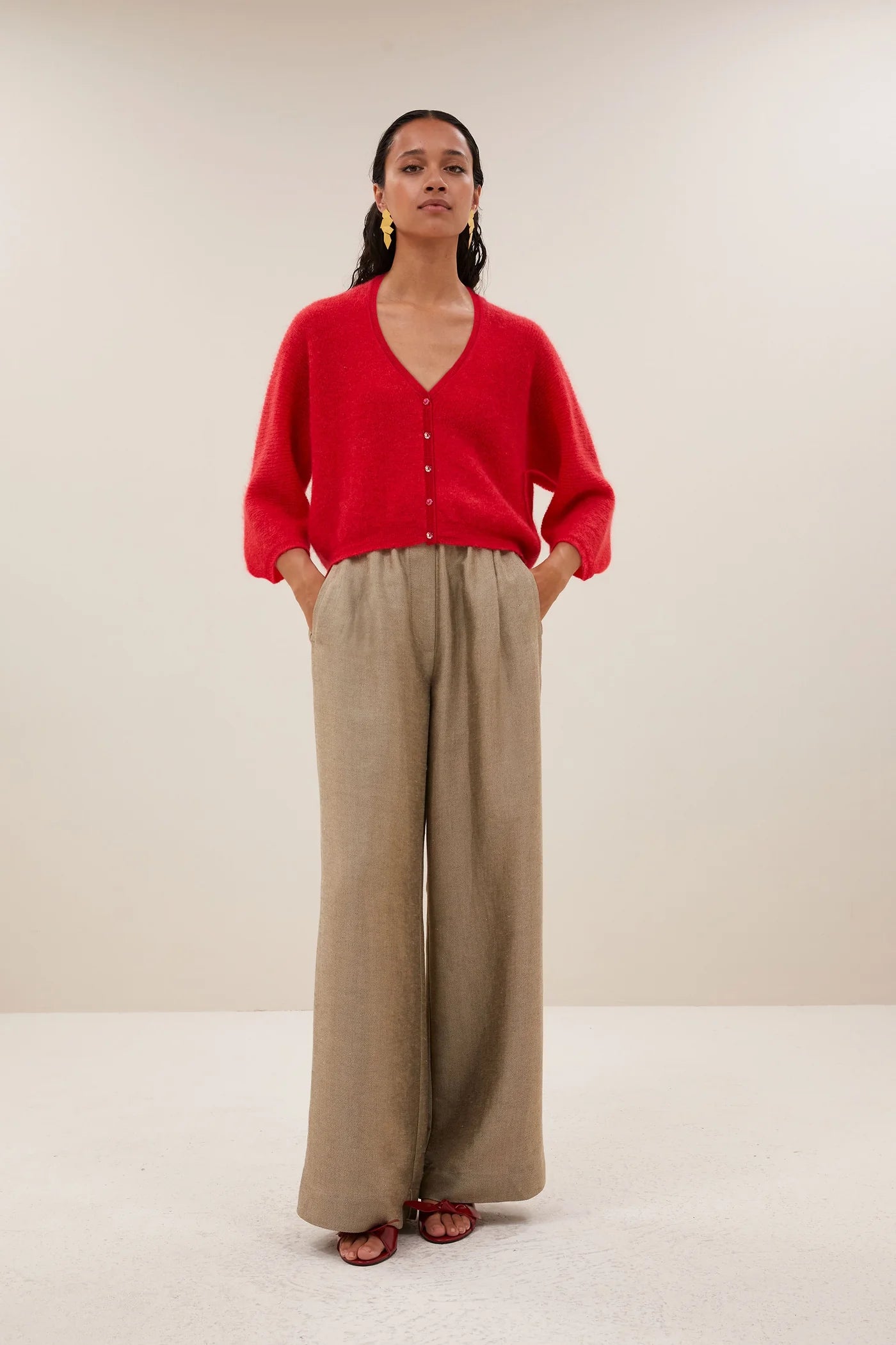 Indra cardigan 1318 lollipop
