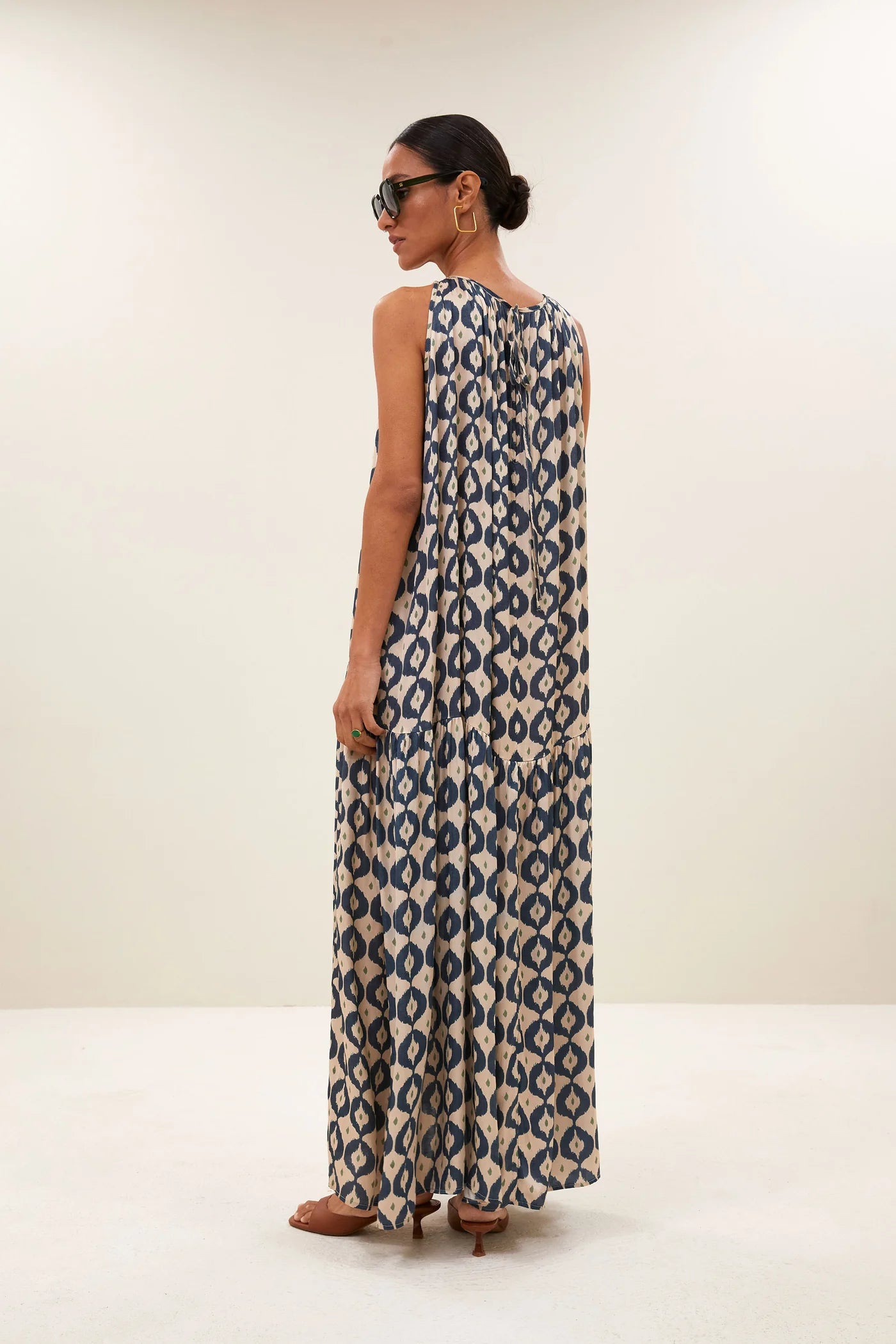 Robe longue print goa