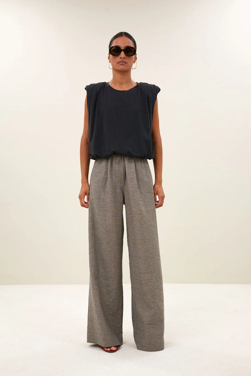 Benji melange pantalon 885 charcoal
