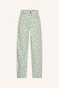 Lew green cheetah pantalon