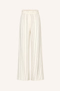Benji pinstripe pantalon black thin stripe