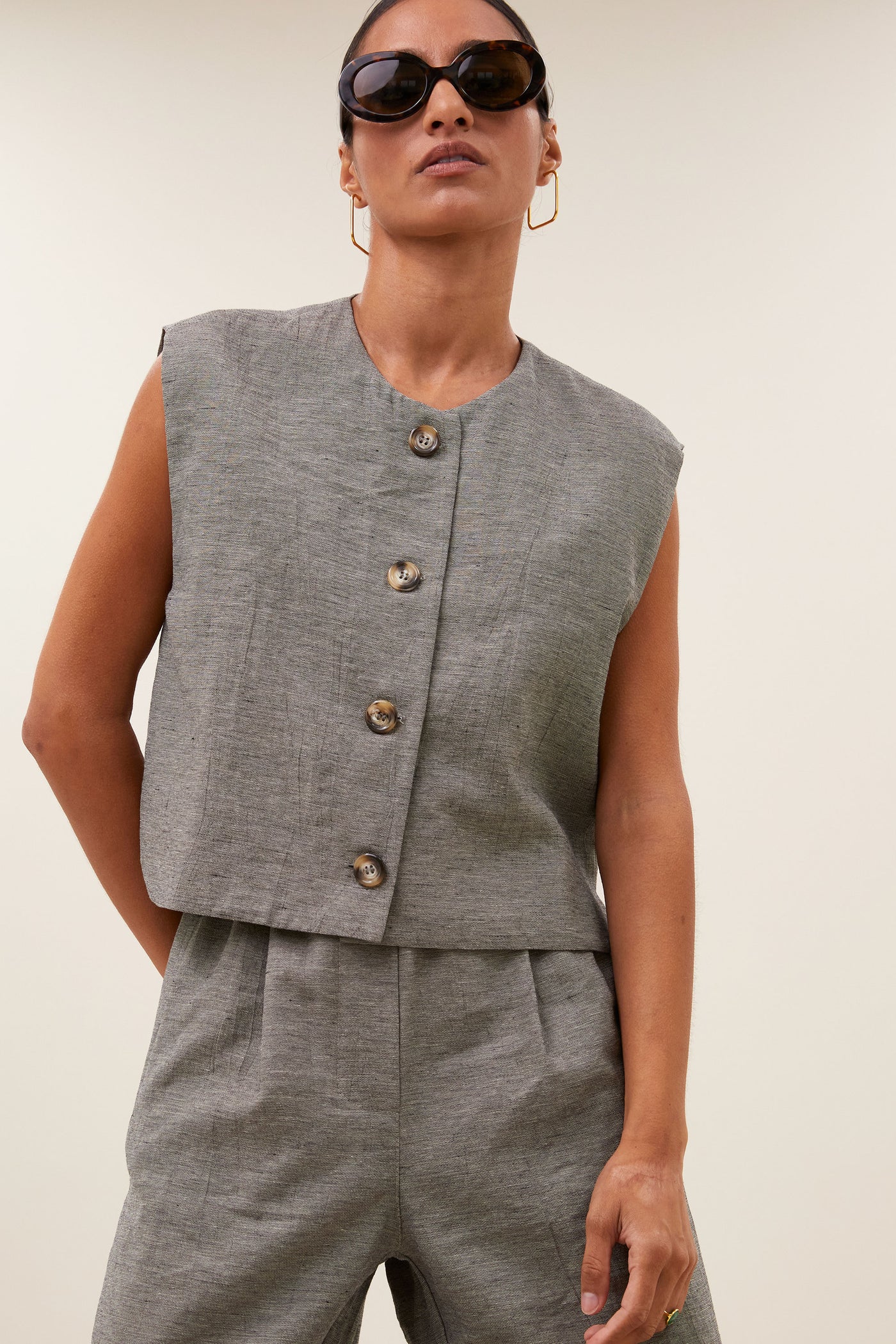 Gilet mélangé Nori