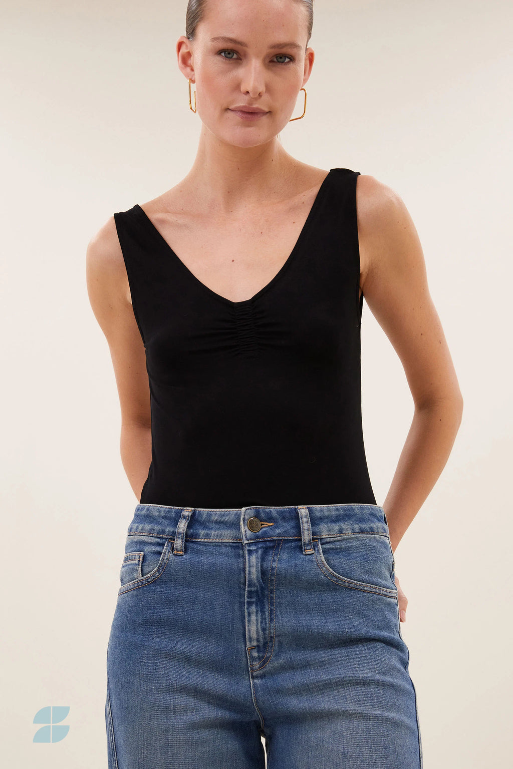 Lia singlet - Black