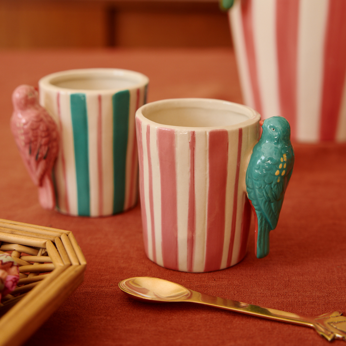 Paraty mug perroquet - vert