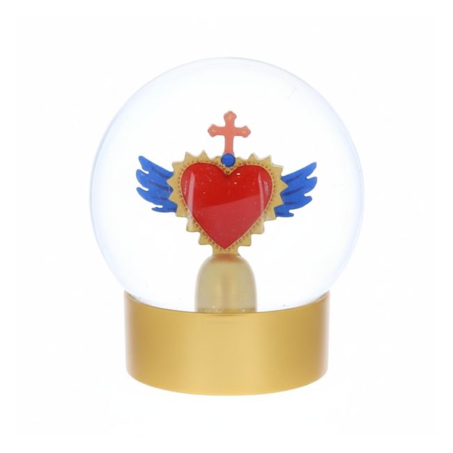 Boule à neige - Coeur ex voto