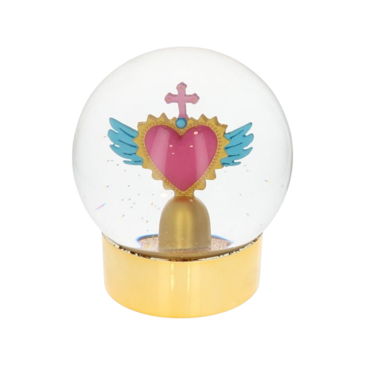 Boule à neige - Coeur ex voto