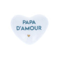 Coeur papa damour bleu