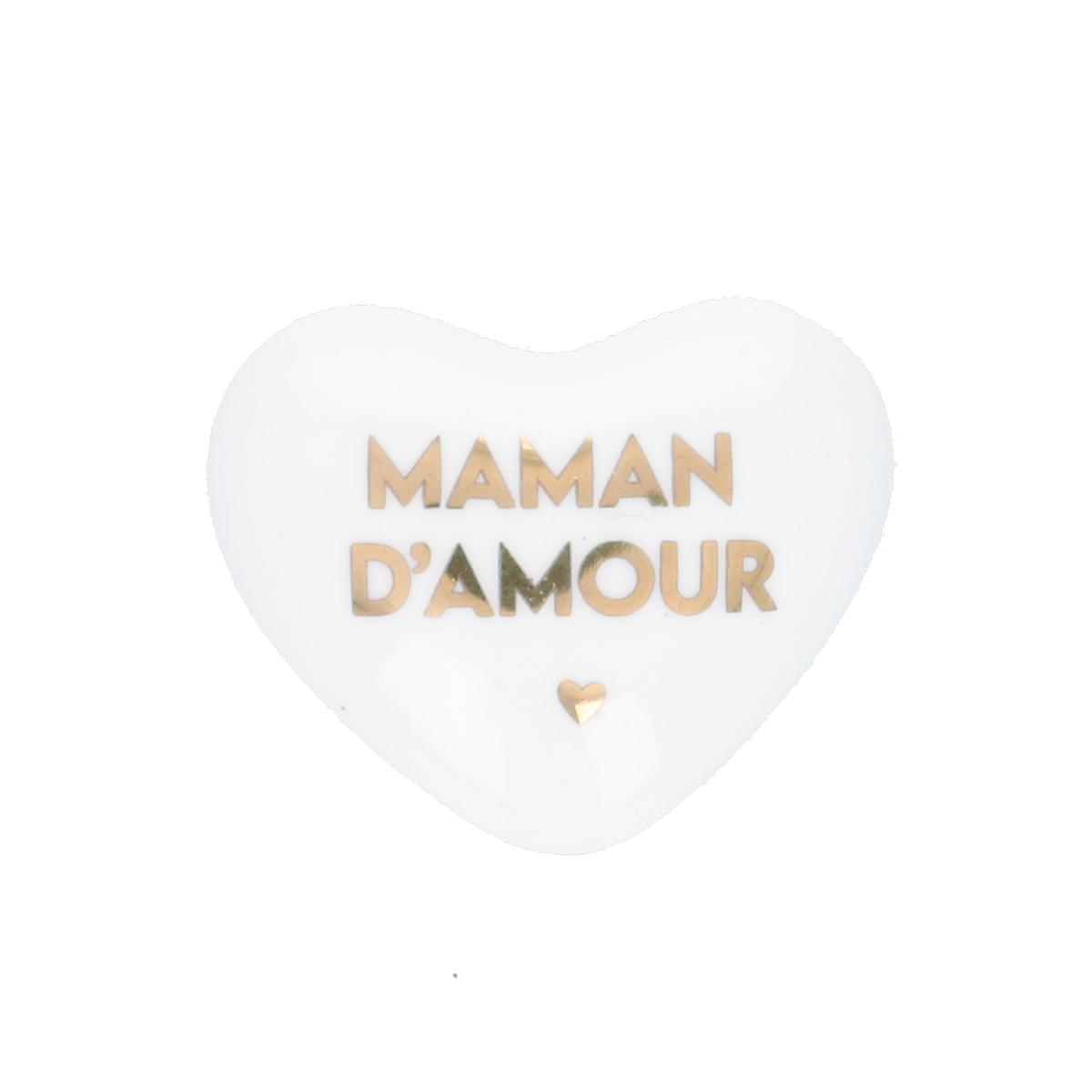 Coeur maman d'amour gold