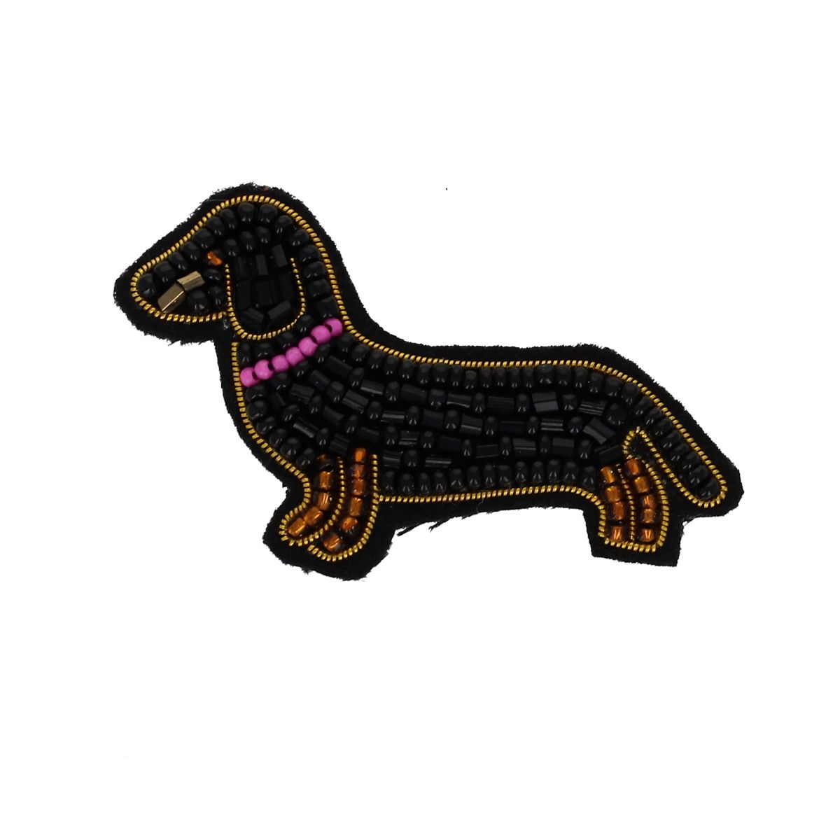 Broche teckel
