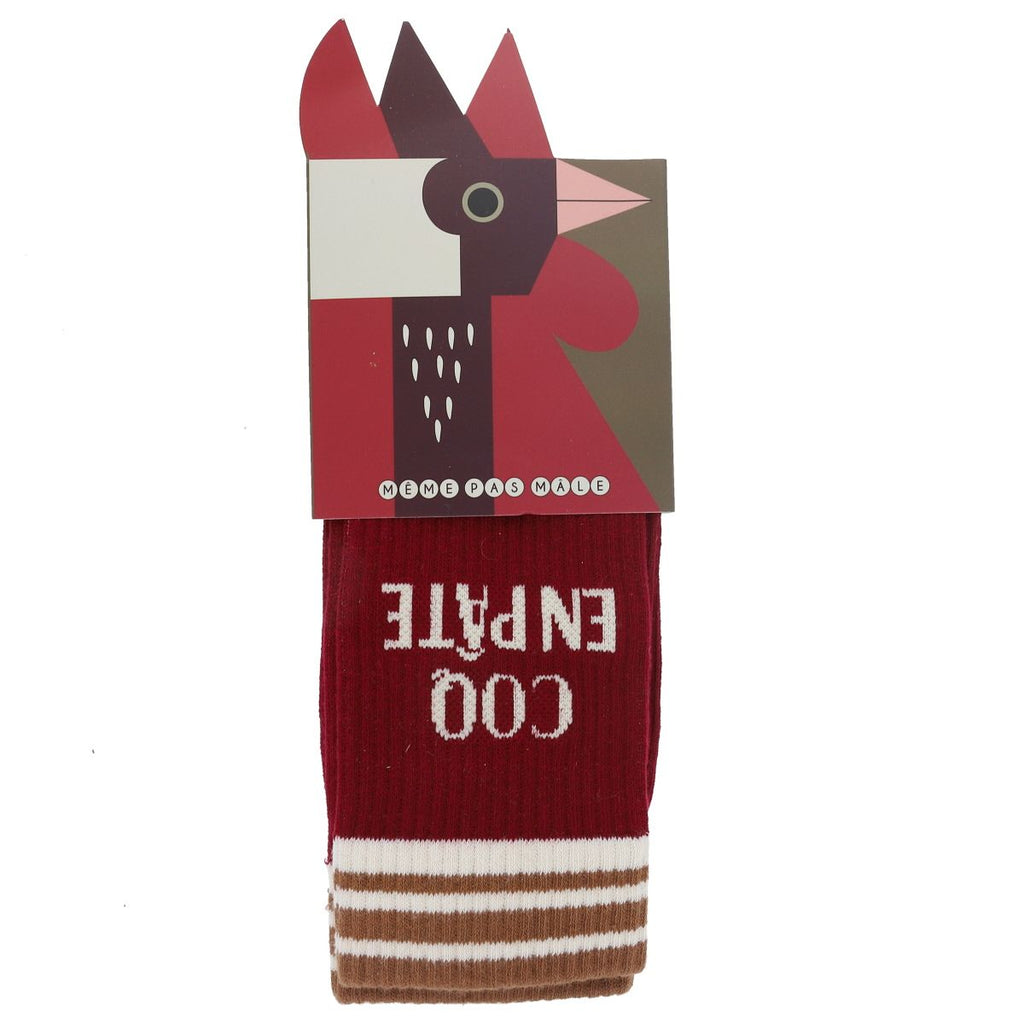 Chaussettes - coq en pate