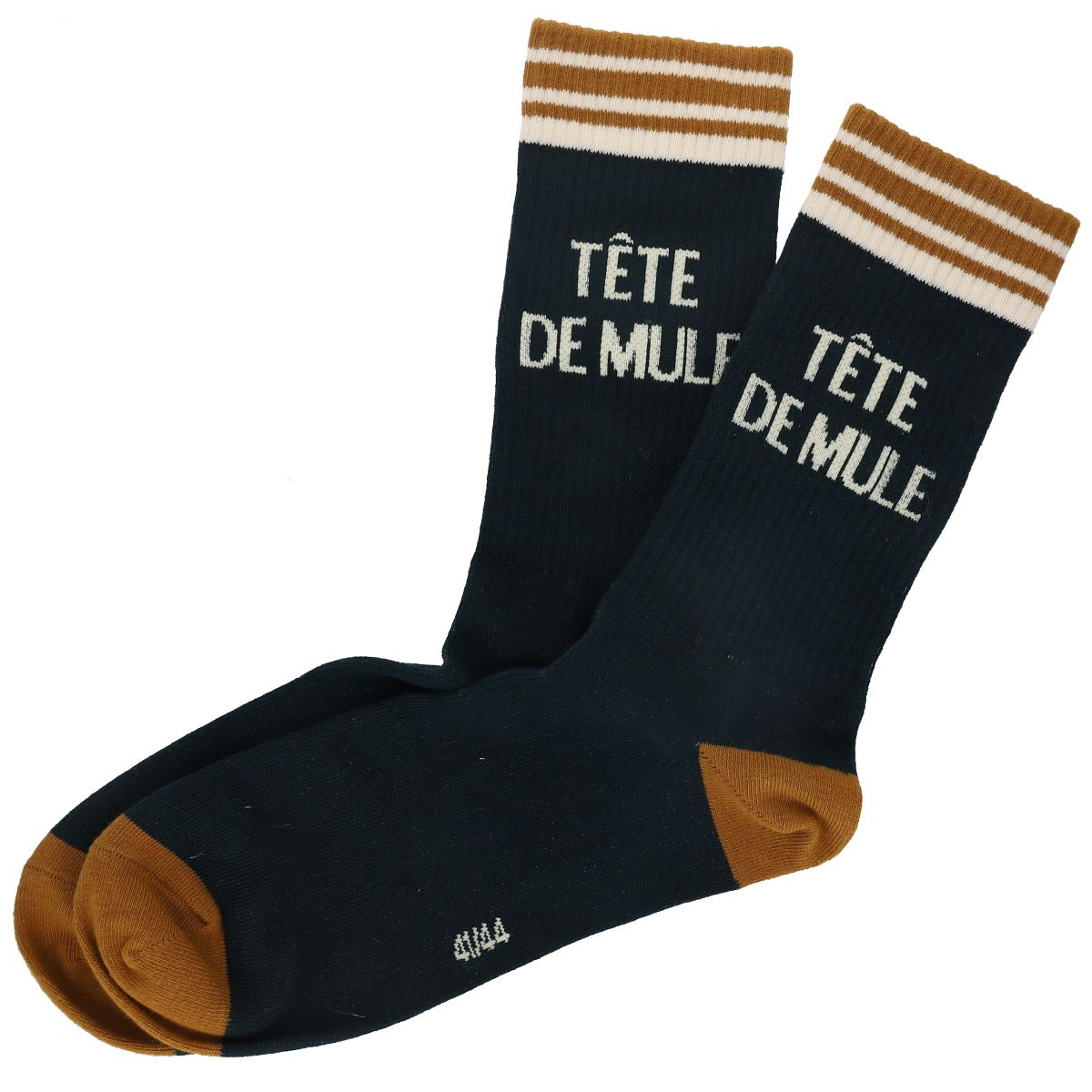 Chaussettes - tête de mule