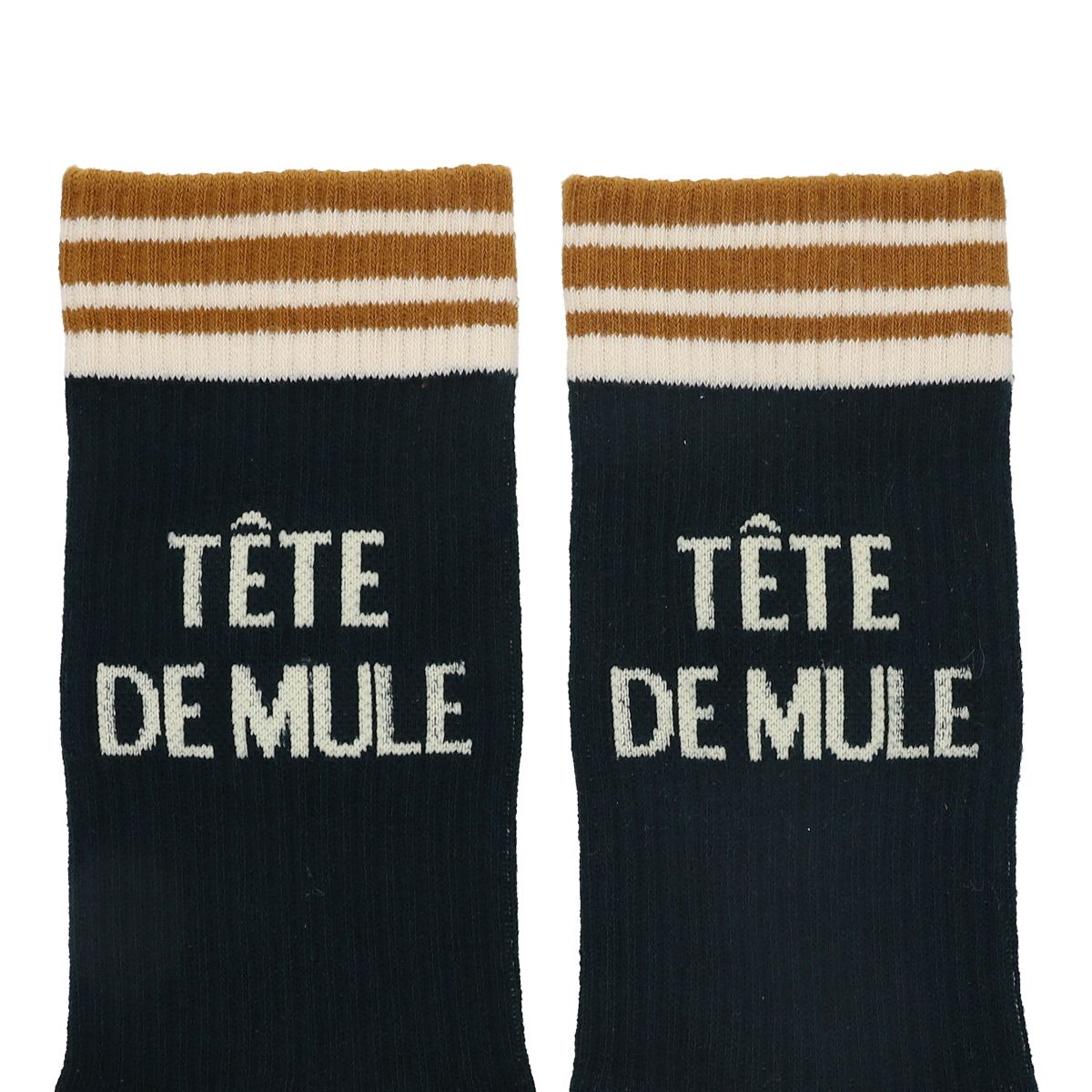 Chaussettes - tête de mule