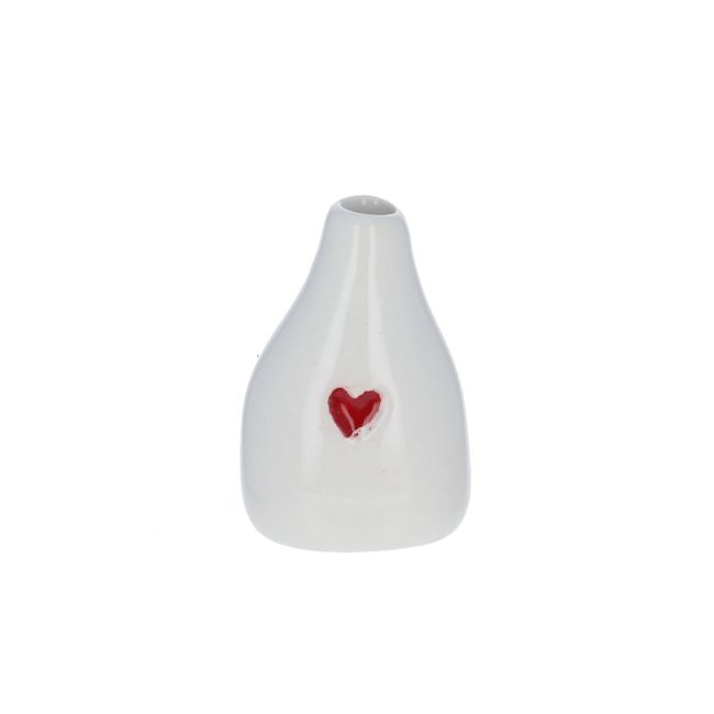 Soliflore coeur rouge mm