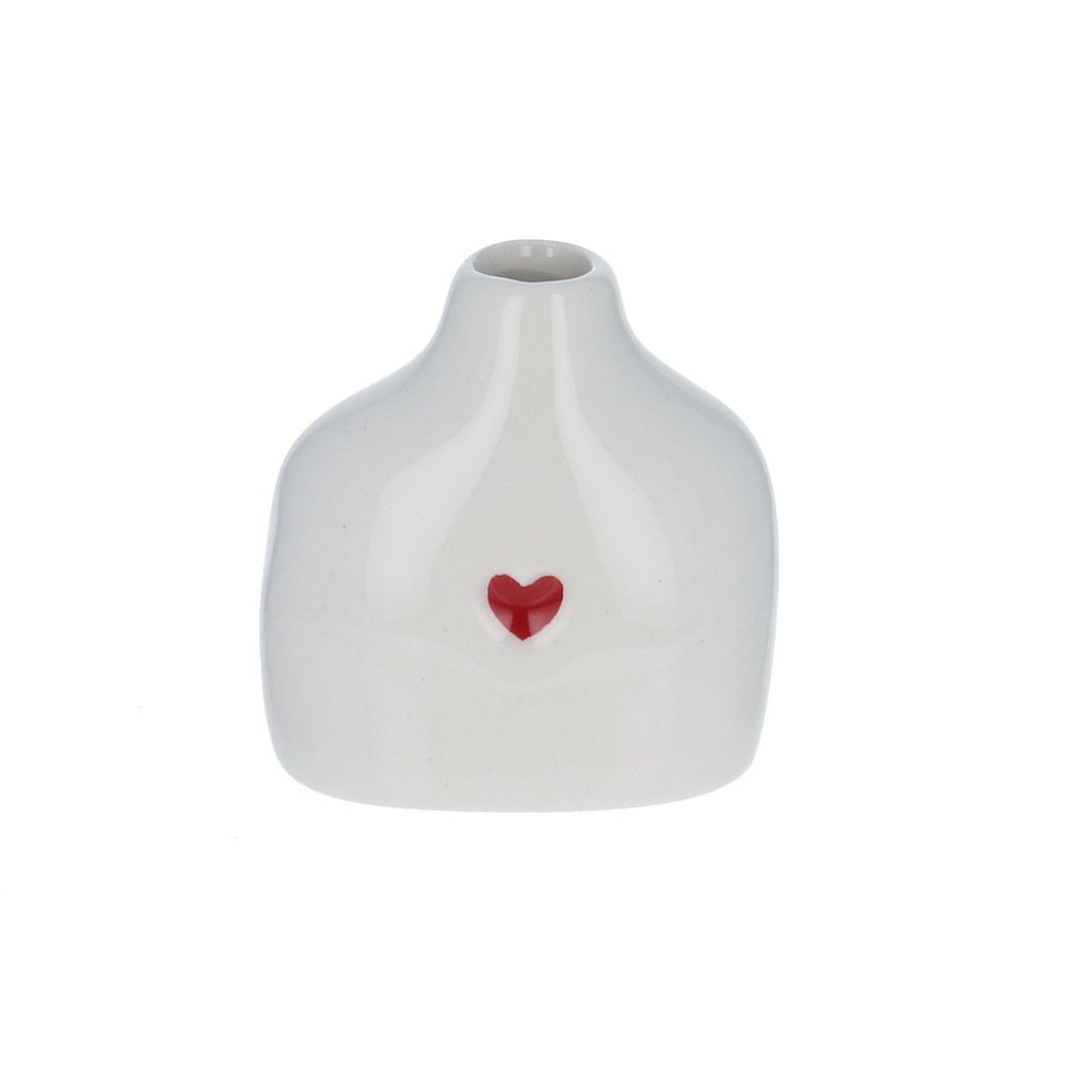 Soliflore coeur rouge gm