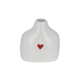 Soliflore coeur rouge gm