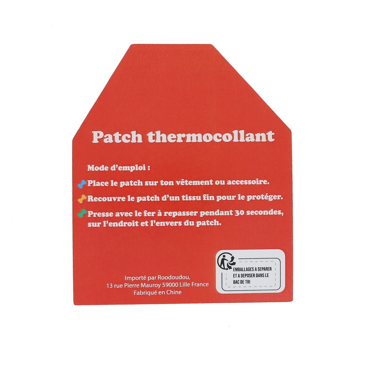 Patch chien rouge