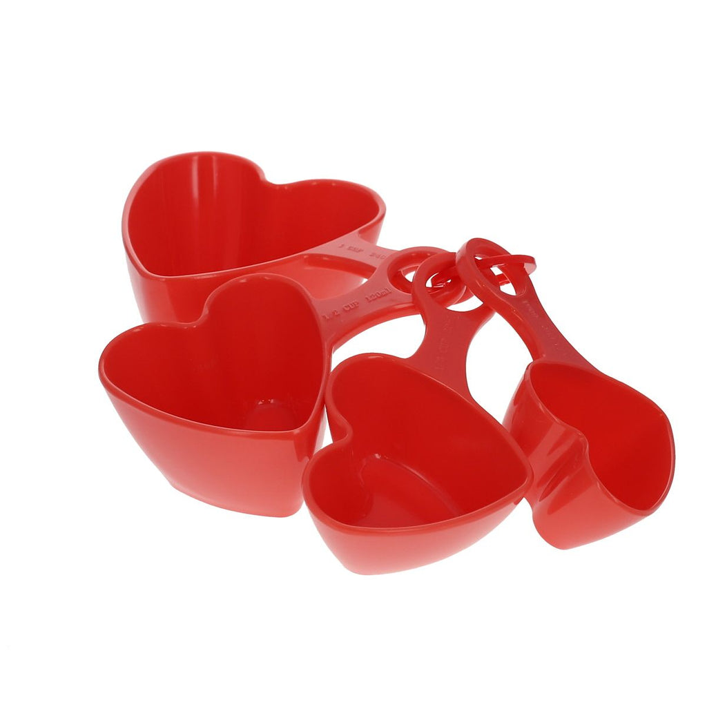 Coeurs doseurs corail x4