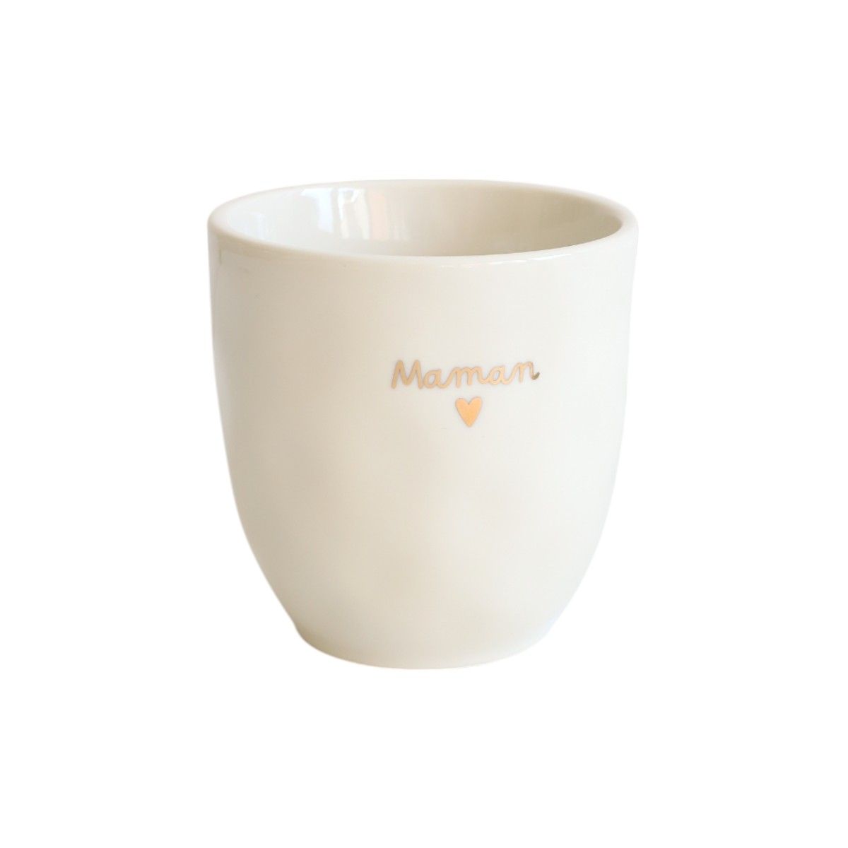 Tasse maman coeur gold