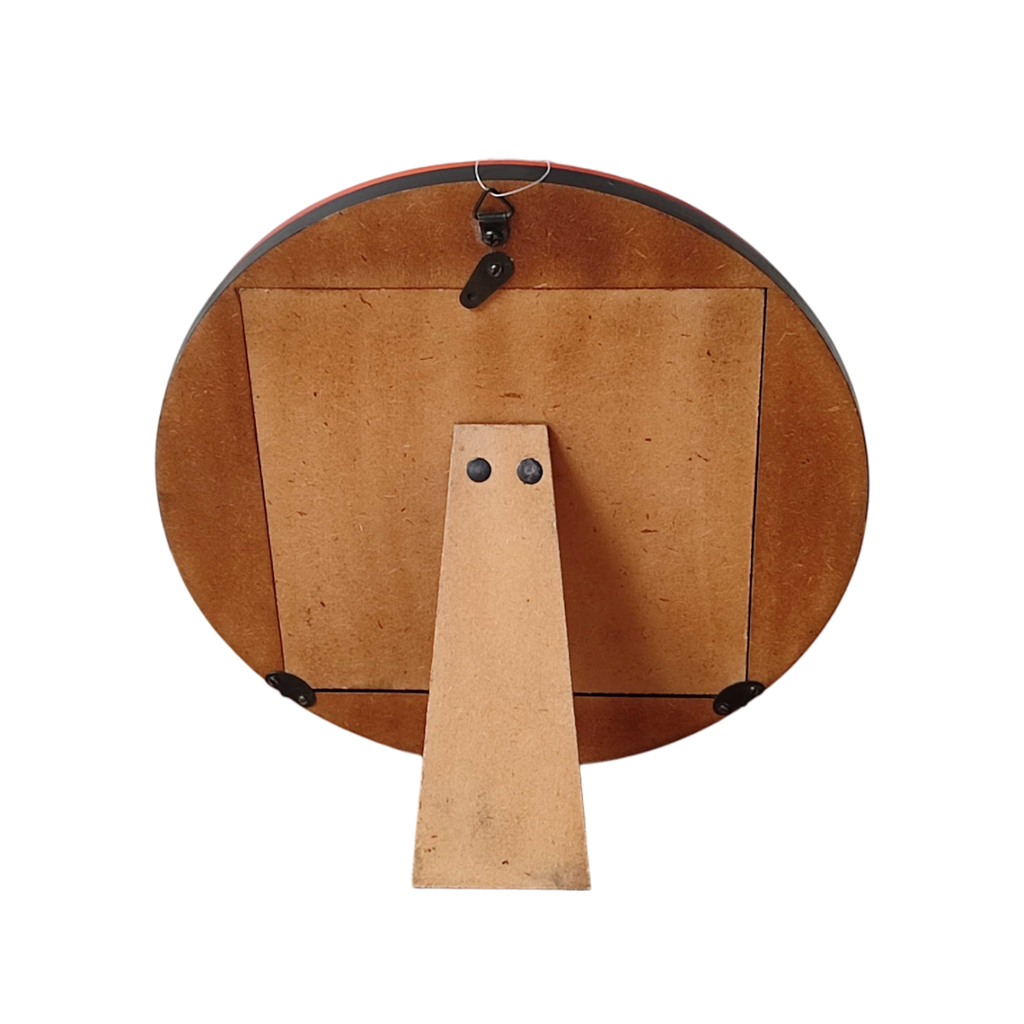 Cadre olympe rond orange