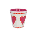 Verre coeur paraty - m