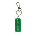 Porte clé - resine vert cle du succes